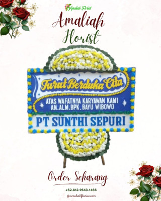 Papan Bunga Duka di Web