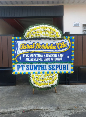 Papan Bunga Duka di Web