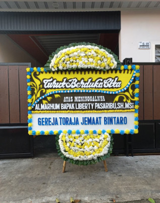 Papan Bunga Duka di Web