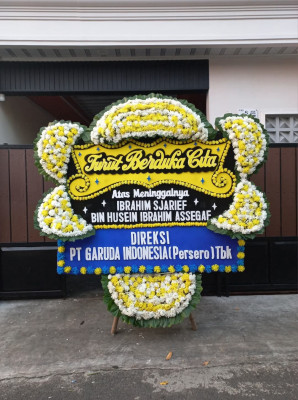 Papan Bunga Duka di Web