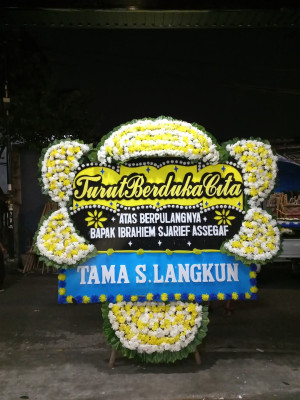Papan Bunga Duka di Web
