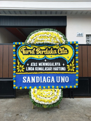 Papan Bunga Duka di Web